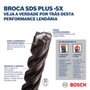 Broca SDS Plus 5X 12 x 200 x 260mm - 2608833809 - Bosch Broca SDS Plus 5X 12 x 200 x 260mm - 2608833809 - Bosch