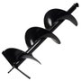 Broca Trado de 250 x 800 mm para Perfurador de Solo - Terra Broca Trado de 250 x 800 mm para Perfurador de Solo - Terra
