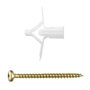 Bucha Waltog 2 Com Parafuso (p/ Drywall) Embalagem com 10 - Walsywa