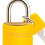 Cadeado 25mm Amarelo LT-25 - Pado Cadeado 25mm Amarelo LT-25 - Pado
