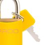 Cadeado 25mm Amarelo LT-25 - Pado Cadeado 25mm Amarelo LT-25 - Pado