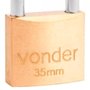 Cadeado 35mm Latão Blister - Vonder