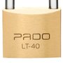 Cadeado 40 mm LT-40 Latão Segredos Iguais S1 - Pado