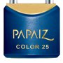 Cadeado Color Line Azul 25 mm - Papaiz
