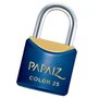 Cadeado Color Line Azul 25 mm - Papaiz