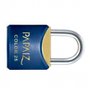 Cadeado Color Line Azul 25 mm - Papaiz