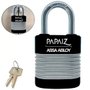 Cadeado de Aço Laminado com Chaves 40mm Com Capa 01148401SM - Papaiz