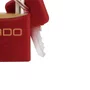 Cadeado de Latão 35/50mm Vermelho - Pado