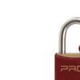 Cadeado de Latão 40mm Vermelho - Pado