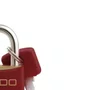 Cadeado de Latão 40mm Vermelho - Pado
