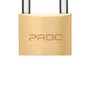 Cadeado de Latão E-20 20mm Segredos Iguais - Pado
