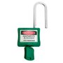 Cadeado para Bloqueio 35mm com Haste Longa 50mm Verde - Papaiz