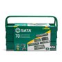 Caixa com Jogo de Ferramentas com 70 peças - Sata Caixa com Jogo de Ferramentas com 70 peças - Sata