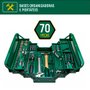 Caixa com Jogo de Ferramentas com 70 peças - Sata Caixa com Jogo de Ferramentas com 70 peças - Sata