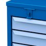 Caixa Gabinete G3AZ com 3 Gavetas Azul - Fercar