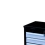 Caixa Gabinete Preto com 3 Gavetas - Fercar