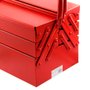 Caixa Sanfonada com 5 Gavetas Vermelha REF 07 - Fercar
