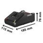 Carregador de Baterias Bivolt GAL 18V-40 - Bosch