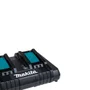 Carregador Duplo DC18RD Makita 18V 127V