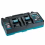 Carregador Rápido Duplo para Baterias 40V Max DC40RB - Makita