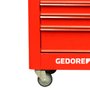 Carrinho Mecânico para Ferramentas Red Essencial 6 gavetas - Gedore