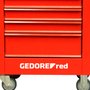 Carrinho Mecânico para Ferramentas Red Essencial 6 gavetas - Gedore
