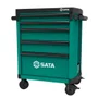 Carrinho para Ferramentas Verde com 5 gavetas - Sata