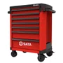 Carrinho para Ferramentas Vermelho com 7 Gavetas - Sata
