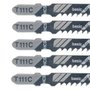 Cartela De Lâmina Tico Tico T-111C (5 peças) - Bosch