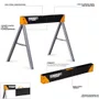 Cavalete Metálico Profissional 500kg Portátil - Toughbuilt