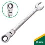 Chave Combinada Catraca Cabeça Flexível 19mm - Sata