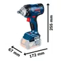 Chave de Impacto à Bateria GDS 18V-400 com Bateria, Maleta e Carregador - Bosch