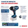 Chave de Impacto Biturbo 18V GDS 18V-1000 - Bosch