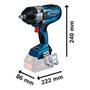 Chave de Impacto Biturbo GDS 18V-1000 - Bosch