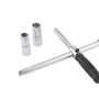 Chave de Roda Montável Encaixe 1/2" com Soquetes 17,19,21 e 23mm CRV - Gross