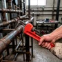 Chave Tubo Heavy Duty Vermelho 10" - Sata