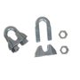 Clips para Cabo de Aço 3/16" Com 2 Peças - Vonder Clips para Cabo de Aço 3/16" Com 2 Peças - Vonder