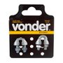 Clips para Cabo de Aço 3/16" Com 2 Peças - Vonder Clips para Cabo de Aço 3/16" Com 2 Peças - Vonder