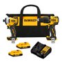 Combo ATOMIC Parafusadeira/ Furadeira DCD709 + Parafusadeira DCF809 - Dewalt