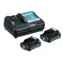 Combo de Ferramentas Parafusadeira DF333D + Parafusadeira TD110D - Makita CLX224SAX