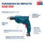 Combo Furadeira GSB 550 + Esmerilhadeira GWS 850 220V - Bosch