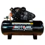 Compressor de Ar 20 pés 5,0 HP 200 Litros Trifásico 220/380V - Motomil