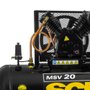 Compressor de Ar MSV 20max/250L 5CV2P TR. 220/380/440/780 - Schulz