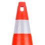 Cone PS Laranja 70cm Refletivo - Delta Plus