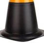 Cone PS Preto 70cm Refletivo - Delta Plus