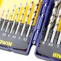 Conjunto de Broca 15 Peças 1,5-10mm ETJ - Irwin 1865314