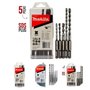 Conjunto De Brocas SDS-PLUS Com 5 Peças - D-61678 - Makita