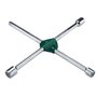 Chave de Roda tipo Cruz 17 x 19 x 21mm com Quadrado - Sata