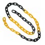 Corrente Plástica Amarelo e Preto G (10 Metros) - Proteplus