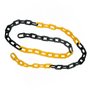 Corrente Plástica Amarelo e Preto G (10 Metros) - Proteplus